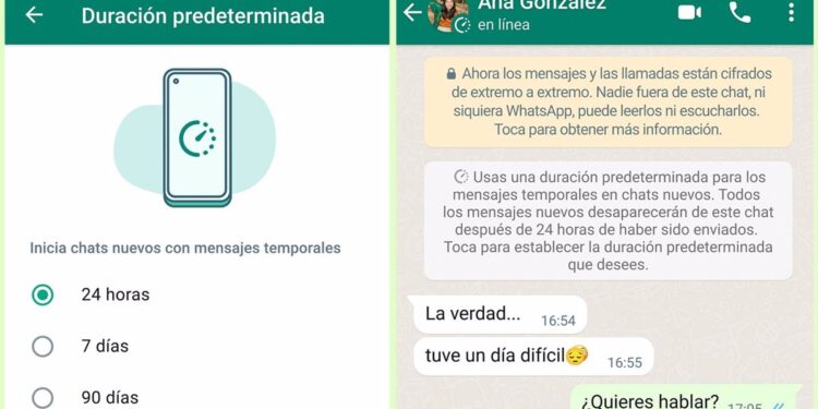 Whatsapp Ya Permite Activar Los Mensajes Temporales De Forma