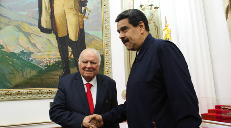 Maduro se reunió con el asesor de la Unión Europea para la crisis venezolana