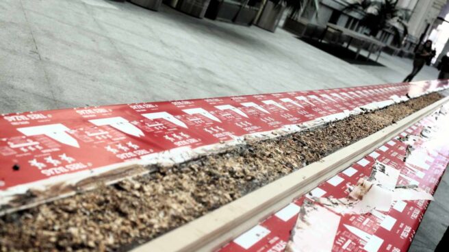 El turrón de chocolate más grande del mundo está en Madrid