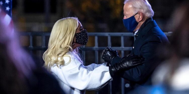 Lady Gaga cantará el himno nacional durante la investidura de Biden