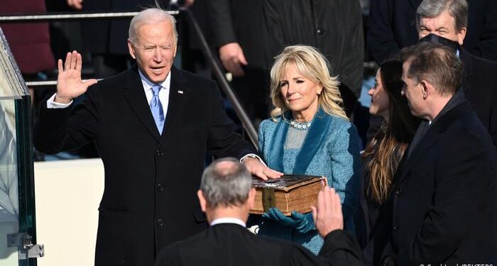 Joe Biden toma posesión como el presidente número 46 de EEUU