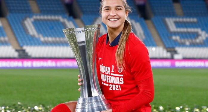 Deyna Castellanos marcó un golazo logrando su primer título con el Atlético de Madrid