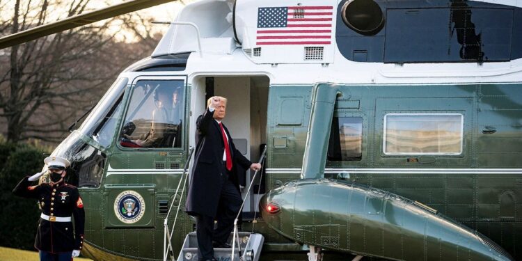 Donald Trump se despide