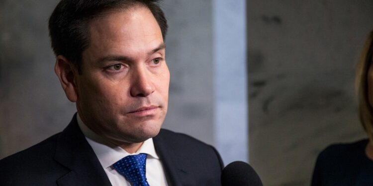 Rubio hace fuerte crítica a manifestantes que invaden el Capitolio