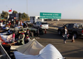 Chile expulsó a migrantes venezolanos