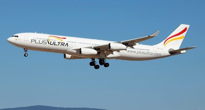 Aerolínea española Plus Ultra reinicia sus vuelos a Venezuela