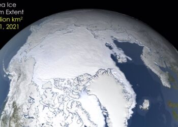 El hielo en el Ártico alcanza el séptimo máximo más bajo desde 1979