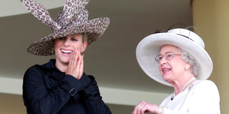 Zara Tindall, la nieta de la reina Isabel, dio a luz en su baño