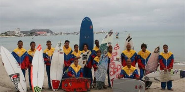 Venezuela cuenta con su selección masculina de surf