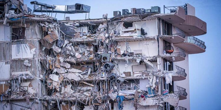 Elsa presiona demolición de ala de edificio colapsado en Miami