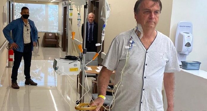 Bolsonaro recibe alta tras cuatro días ingresado por obstrucción intestinal