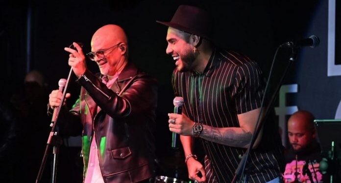 Ronald Borjas y Nelson Arrieta en un súper concierto vía streaming