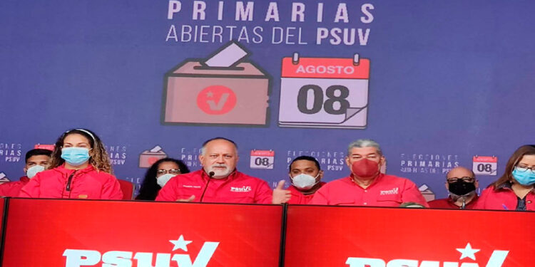 Psuv anunció los primeros resultados irreversibles en elecciones primarias