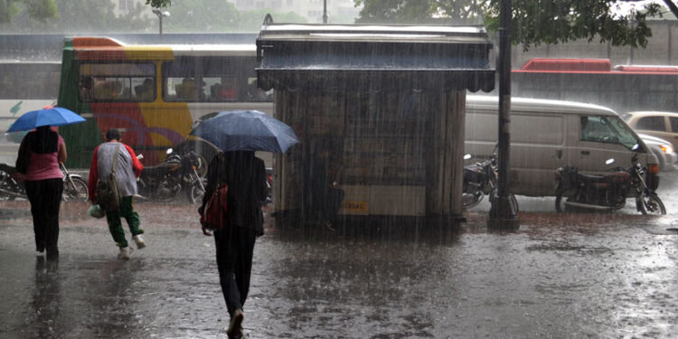 Las lluvias en Venezuela podrían extenderse por 10 días