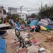 Desalojaron campamento de migrantes en la ciudad chilena