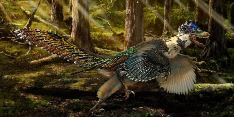 El noreste de China fue un oasis fresco para los dinosaurios con plumas