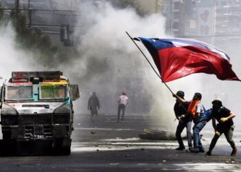 La violencia marca el segundo aniversario del estallido social en Chile