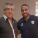 Gran compartir entre los charruas Walter Luna y Álvaro «Palito» Pereira