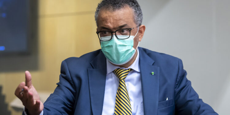 Tedros Adhanom es el único candidato a dirigir la OMS en 2022