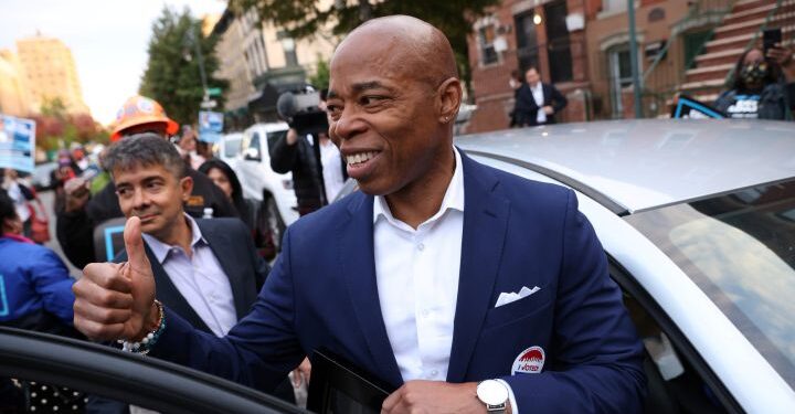 El demócrata Eric Adams gana la elección para alcalde de Nueva York