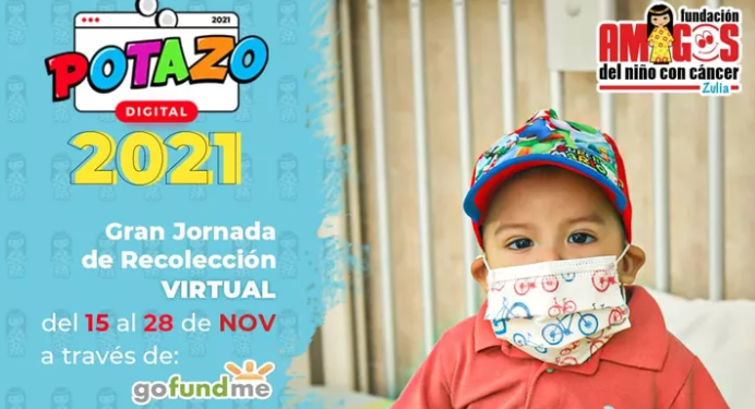 Colabora en el Potazo Digital 2021 – Amigos del Niño con Cáncer