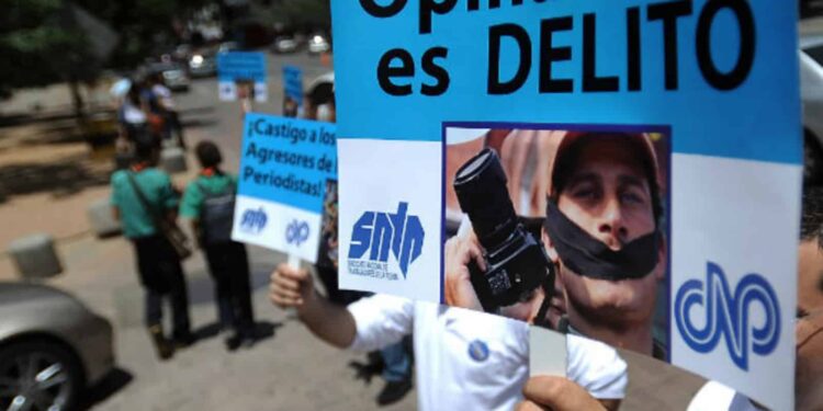 CNP registra 251 agresiones contra la prensa en 2021