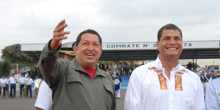 Revelan estructura criminal de Hugo Chávez y Rafael Correa