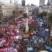 Miles de manifestantes salieron a las calles para protestar contra gobierno en Argentina