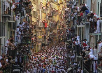 Pamplona celebra primeros Sanfermines postpandemia