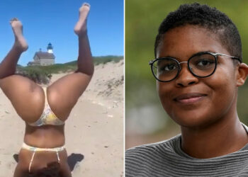 Senadora demócrata de EEUU hace ‘twerking’ de cabeza e insta a votar por ella