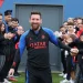 Lionel Messi se sumó a los entrenamientos del PSG