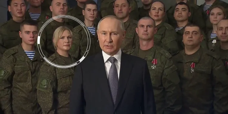 Acusan al presidente ruso de contratar actores en su discurso de año nuevo