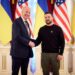 Joe Biden llegó a Ucrania a un año de la invasión rusa