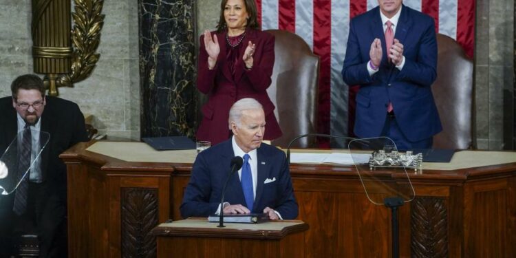 Joe Biden ofreció discurso anual sobre el Estado de la Unión