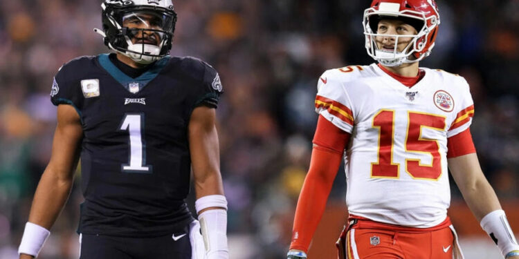 Los Chiefs de Mahomes chocan con los Eagles en el Super Bowl más igualado
