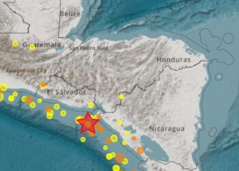 Sismo en Nicaragua de 5,5 se sintió en Honduras