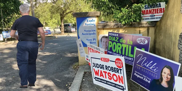 Comenzó elección anticipada por el Distrito 2 de Miami