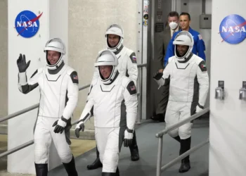 Remesa con astronautas de EEUU, Rusia y Emiratos llegó a la Estación Espacial