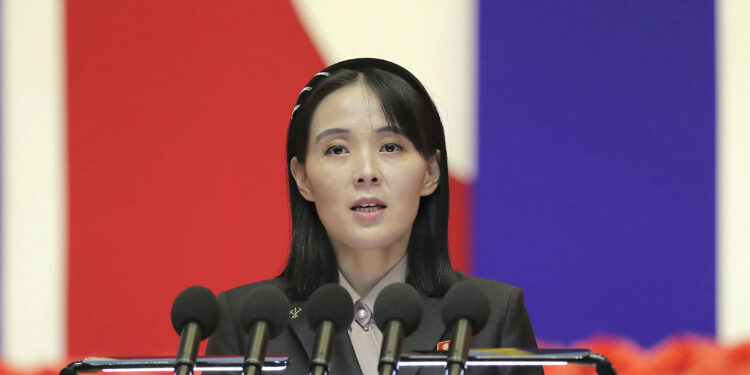 Hermana de Kim Jong Un arremete contra Biden “es un anciano sin futuro”