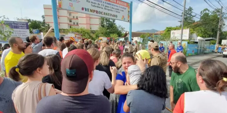 Tragedia en Brasil por hombre  que mató a cuatro niños con un hacha en una guardería