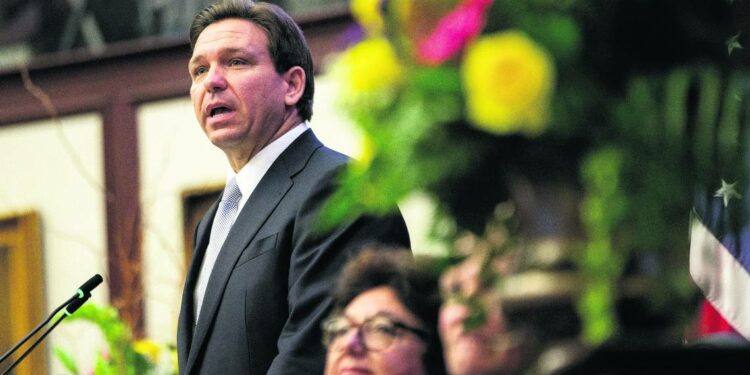 Trump dice que DeSantis dividirá al partido si va a las primarias