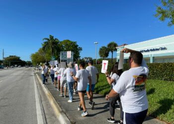 Protestaron contra incinerador Covanta en Doral