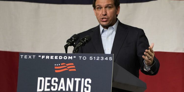 DeSantis inicia campaña presidencial en Iowa con críticas a Trump