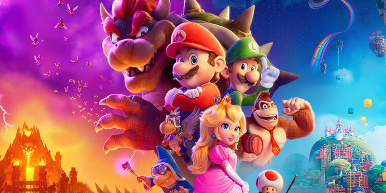 Super Mario Bross la película más taquillera del 2023
