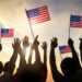 Estadounidenses conmemoran el Día de la Bandera