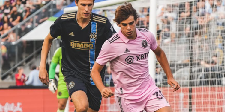 Inter Miami CF pierde en su visita al Philadelphia Union