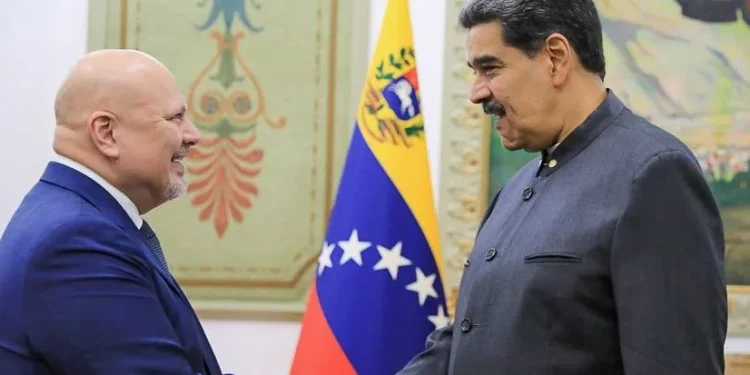 Fiscal de la CPI se reunió con Nicolás Maduro tras su visita a Venezuela