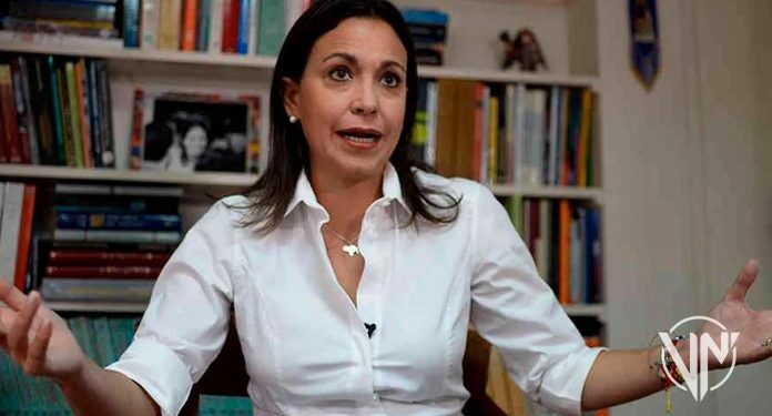 María Corina Machado critica a la UE y pide mantener las sanciones