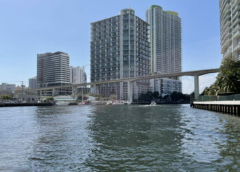 Policía en Miami River arriesga su vida y evita que niño se ahogue