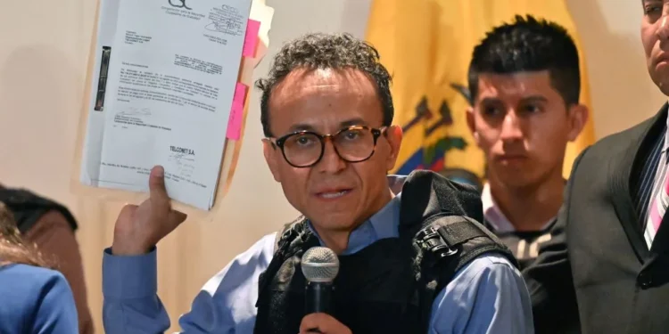 Consejo Electoral de Ecuador aprueba la candidatura presidencial de Christian Zurita